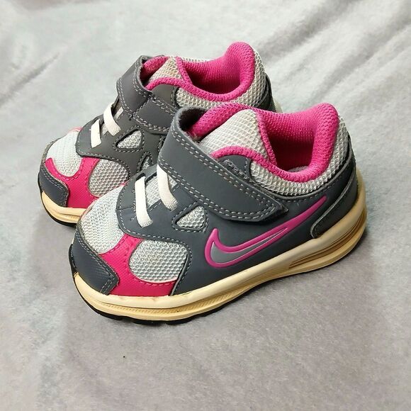 Nike Advantage Runner Sneakers Pink Gray Running Walking Shoes Toddler sz: 5C - Picture 1 of 7